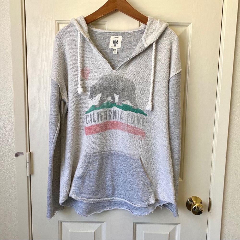 Billabong Gray California Love Sweater